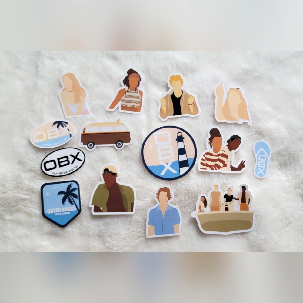 Outer Banks Stickers / Stickers / OBX / Pogue Life / P4L / Twinkie